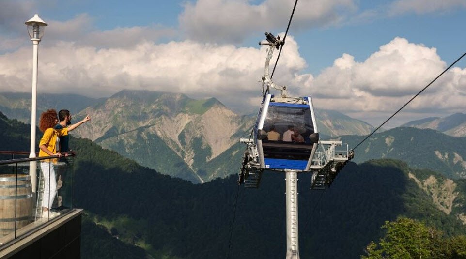 Tufandag Mountain Resort, Gabala (Qabala), Northwest, Azerbaijan